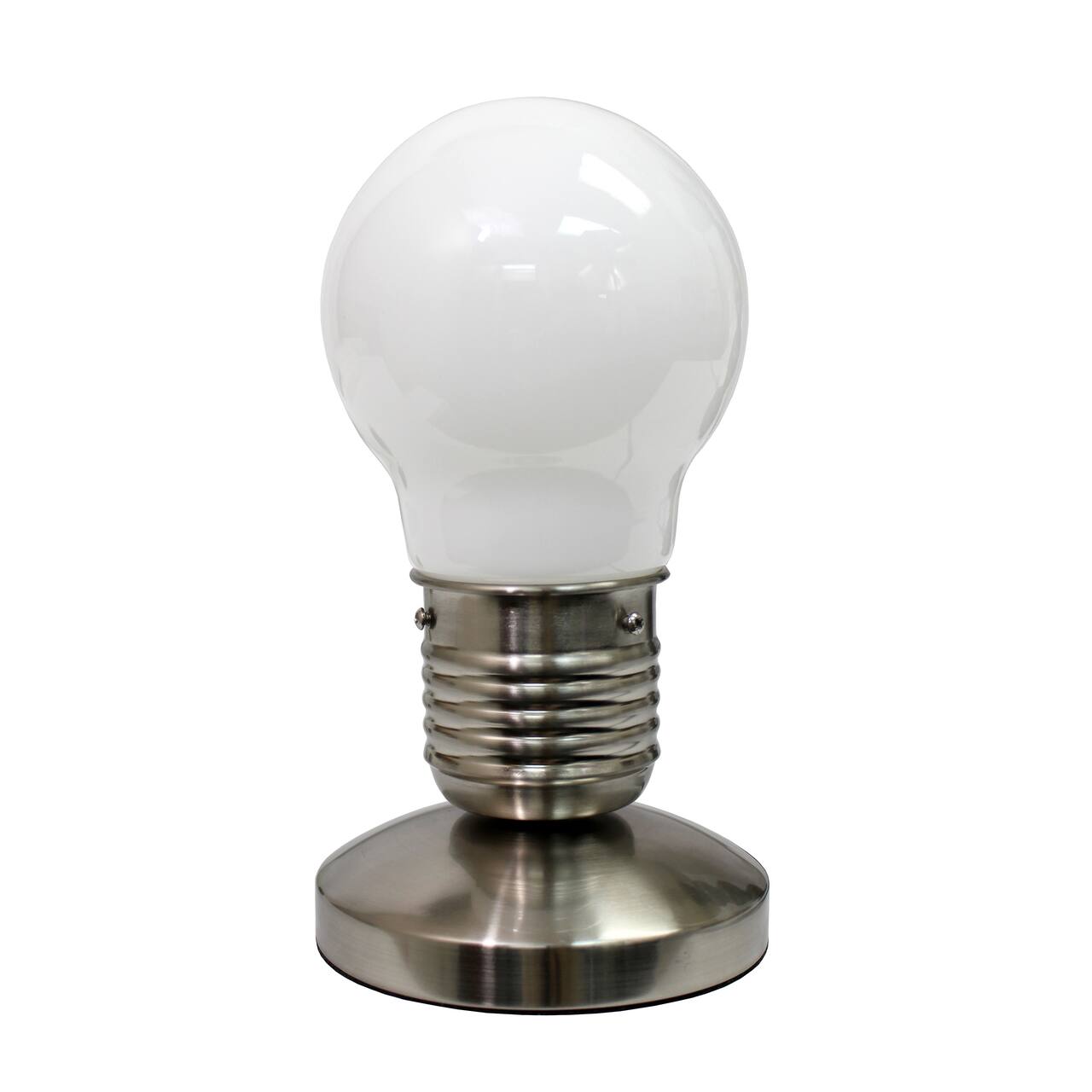 Simple Designs Edison Style Idea Bulb Mini Touch Desk Lamp